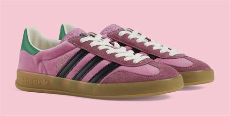 adidas samba pink gucci.